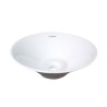 LAVABO BLANCO 420 X 420 X 195 MM.
