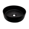 LAVABO CERAMICO  NEGRO MATE 355 X 120MM