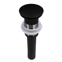 CONTRA POP-UP SIN REBOSADERO NEGRO MATE