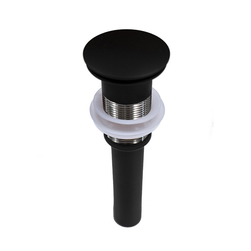 CONTRA POP-UP SIN REBOSADERO NEGRO MATE