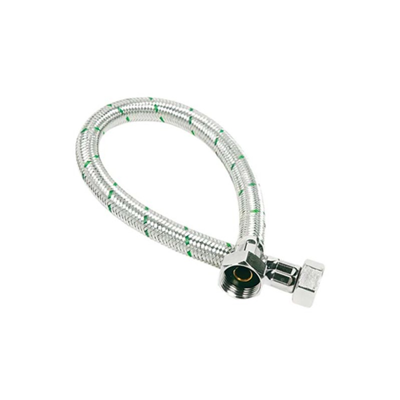 CONEXION FLEXIBLE WC  7/8x7/8  35 CM
