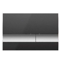 PULSADOR NEGRO/CROMO  247X165X160 MM