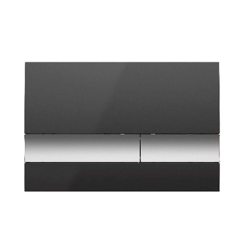 PULSADOR NEGRO/CROMO  247X165X160 MM