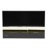 PULSADOR NEGRO/DORADO  247X165X160 MM