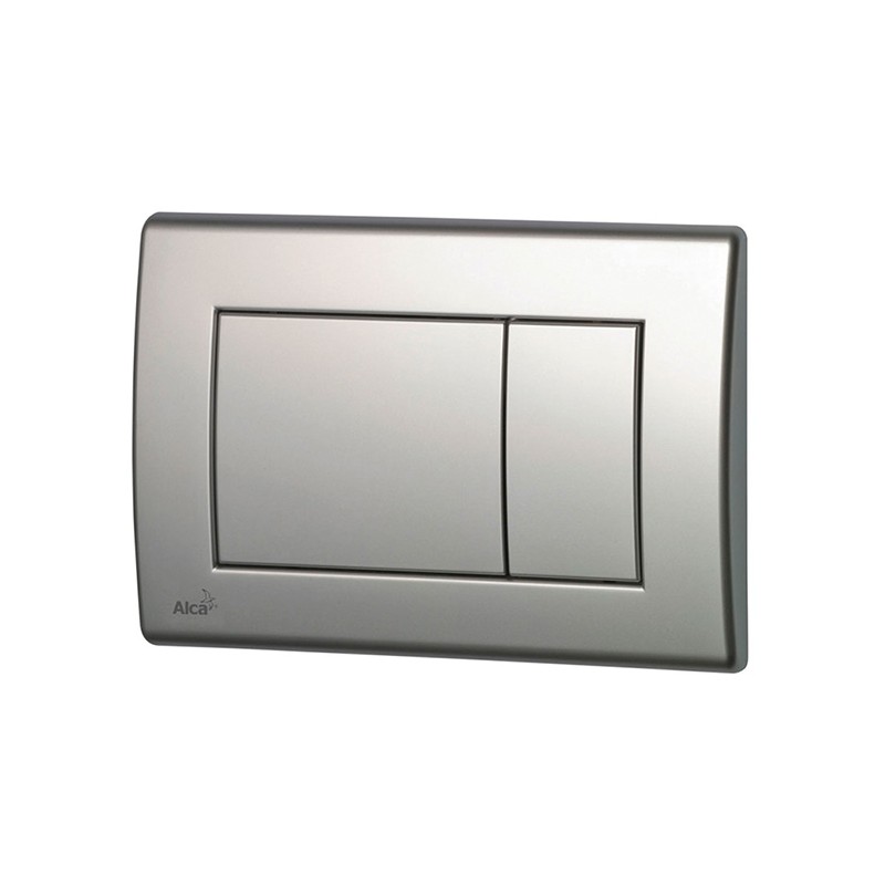 PULSADOR NICKEL BRUSHED  247X165X17.4 MM