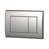PULSADOR NICKEL BRUSHED  247X165X17.4 MM