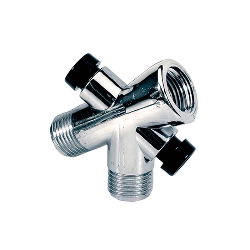 DESVIADOR PLASTICO ABS  CROMO