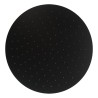 REGADERA DE LLUVIA REDONDA 40CM NEGRO MA
