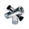 DESVIADOR PLASTICO ABS  CROMO