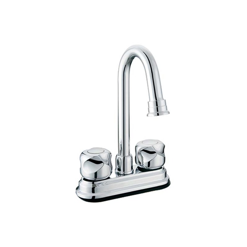 MEZCLADORA LAVABO MANERAL REDONDO GIRATO