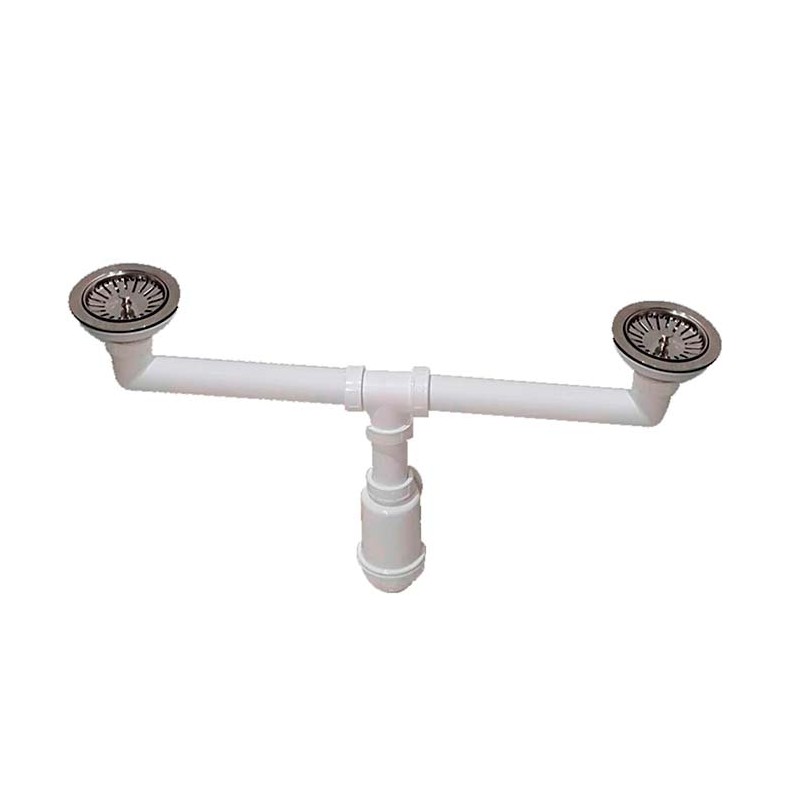 CESPOL TARJA DOBLE C/CONTRA ACERO INOX