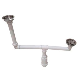 CESPOL TARJA DOBLE C/CONTRA ACERO INOX