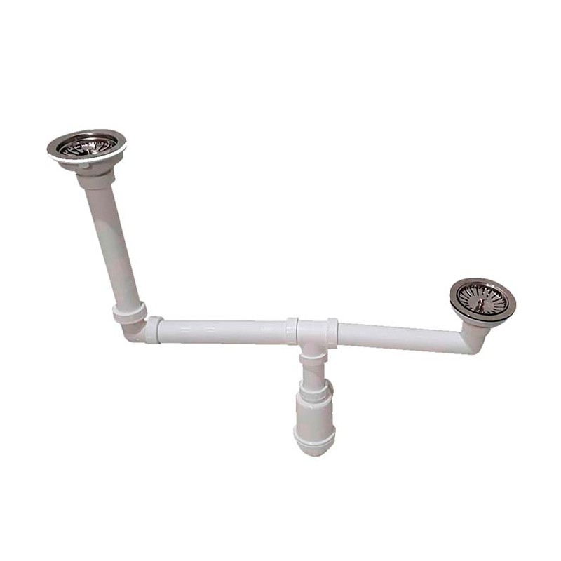 CESPOL TARJA DOBLE C/CONTRA ACERO INOX