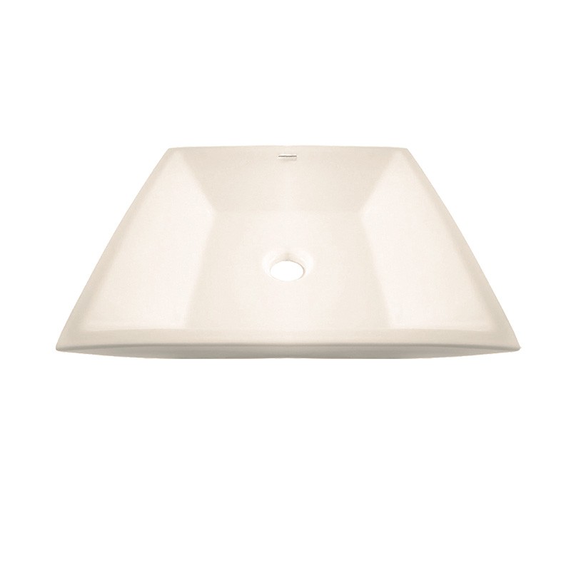 LAVABO CERAMICA HUESO 420X420X130MM