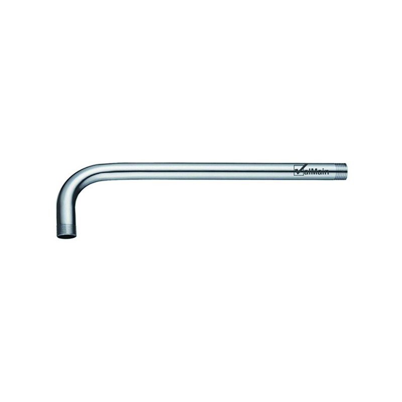 BRAZO PARA REGADERA A MURO 30 CM ACERO I